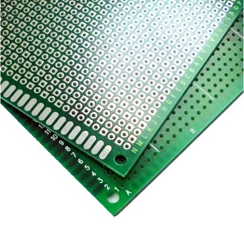 Плата макетная 1ст. 80x120 текстолит.