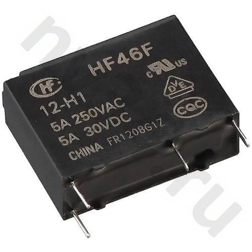 Реле 12VDC /HF46F/12-HS1 