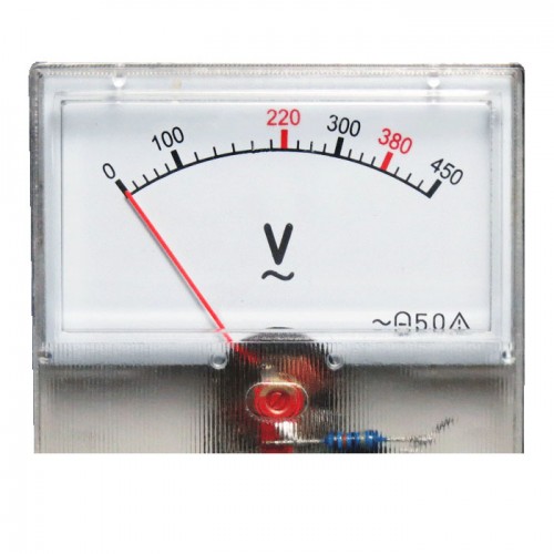 Стрелочный Вольтметр 0-450V 