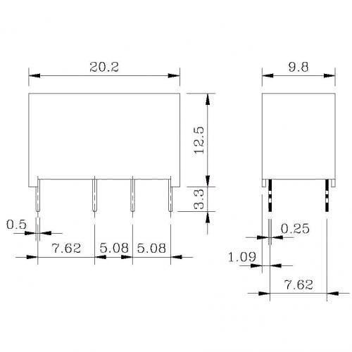 Реле 12VDC /G5V-2-H112DC
