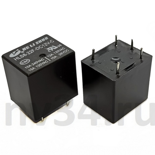 Реле 12VDC /HLS8-22F-DC12V-C