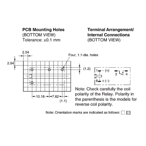 Реле 12VDC /G6B1114PUS12DC