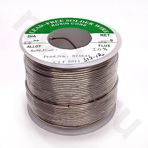 ПО 99+Флюс (безсвинцовый) 1mm 250гр. 