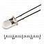 LED 5mm Белый прозрачный холодный (от 3шт) 