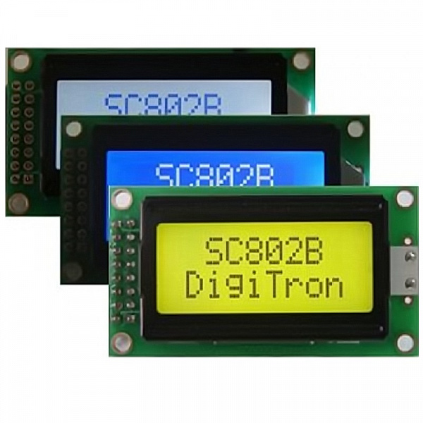 ЖКИ LCD 08x02 