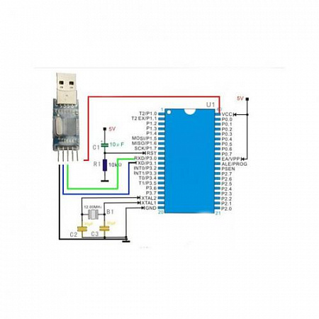 Converter USB-TTL /Модуль на PL2303HX 