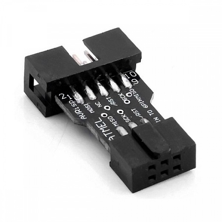 Переходник для программаторов 10>6 pin 