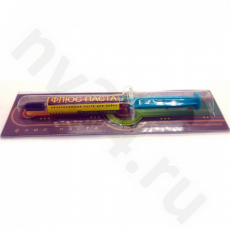 Флюс-паста Connector 2ml * Флюс- паста 2мл шприц на блистере Connector