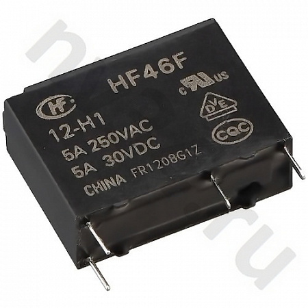 Реле 12VDC /HF46F/12-HS1 