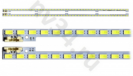 Торцевая подсветка LED 348мм 44led 32'' 2шт Samsung 