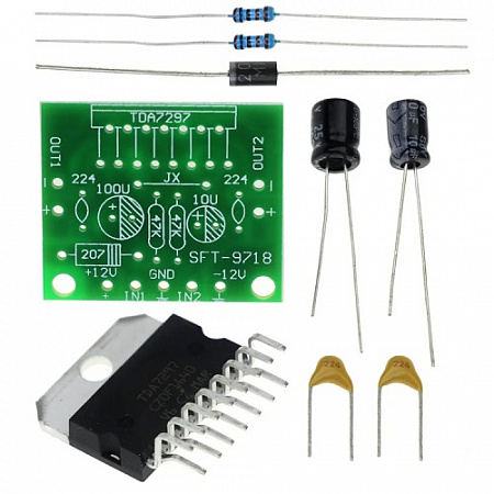 Усилитель стерео /2х15W TDA7297 набор 