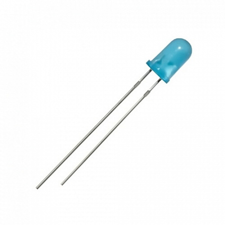 LED 5mm Синий окрашенный (от 3шт) 