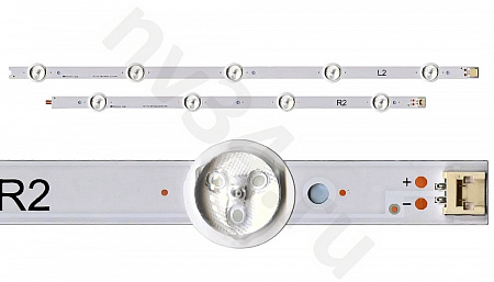 Линейка подсветки LG 42'' 3V 9 линз 840мм V14 DRT PHILIPS