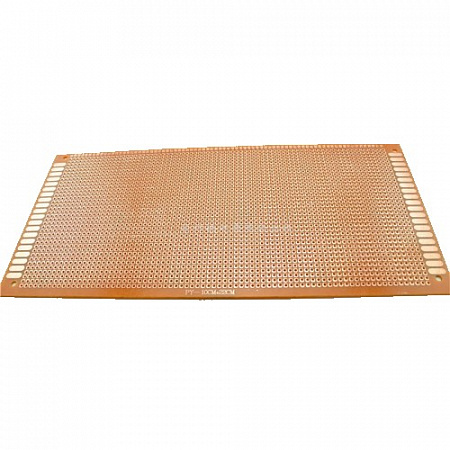 Плата макетная 1ст.100X220 гетинакс 