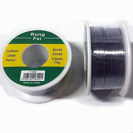 ПОС 60+Флюс 0,8mm 70g 