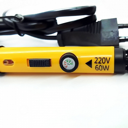 Паяльник 60W FTY-210 с регулятором и кнопкой