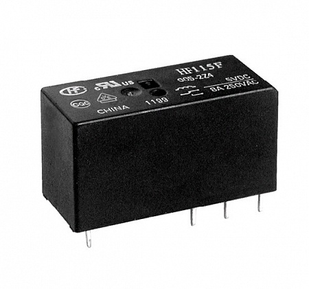 Реле 12VDC /HF115F/012-2Z4B