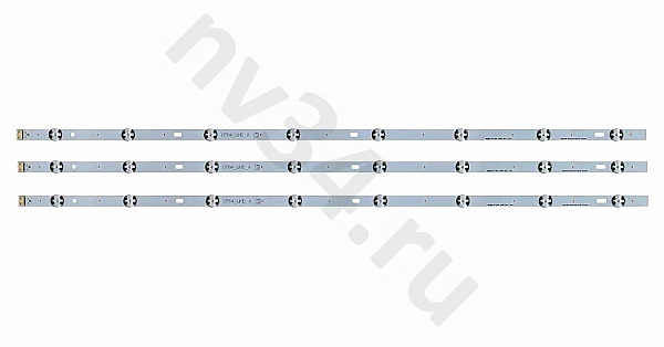 Комплект подсветки LG 43" 3V 8 линз 850мм *3шт 