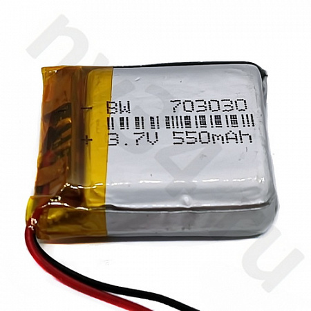 Аккумулятор Li-pol 3,7V 7,0*30*30 550mah 