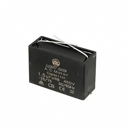 Конденсатор 1,5uF/450VAC CBB-61 выводы в плату