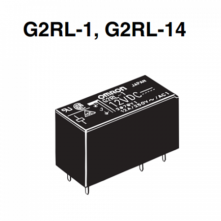 Реле 12VDC /G2RL1412DC (G2RL112DC) 