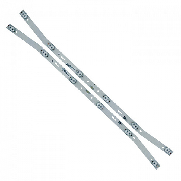 Комплект подсветки 32" 6V 6 линз 585мм изогнутая *2шт.