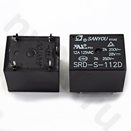 Реле 12VDC /SRD-S-112D