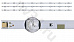 Комплект подсветки SAMS 40'' 8 линз 772мм *3шт