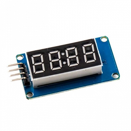 LED модуль часового дисплея на ТМ1637 