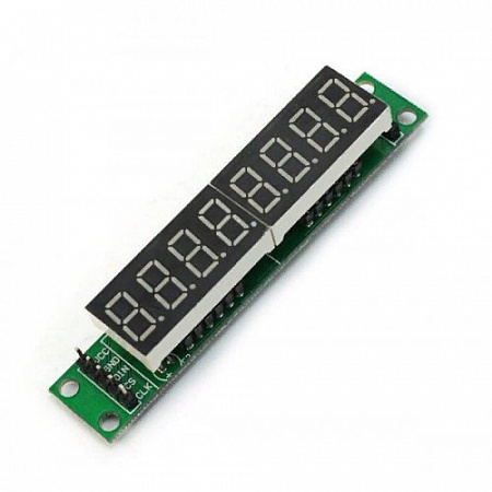LED модуль из 8 семисегментных индикаторов