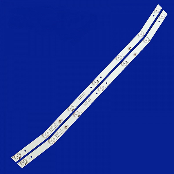 Комплект подсветки 32" 6V 7 линз 580мм изогнутая. 2шт *DLED32GC2x7