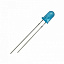 LED 3mm Синий окрашенный (от 3шт) 