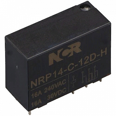 Реле 12VDC /NRP14-C12DH-S