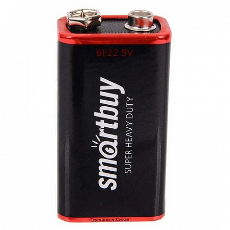 Батарея 9V КРОНА 6F22 Smartbuy
